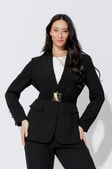 Black Elastic Belt