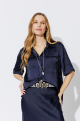 Navy Cargo Asana Shirt
