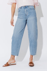 True Denim Barrel Jean