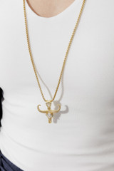Gold Venetian Rodeo Necklace