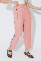 Blush Sport Paperbag Pant