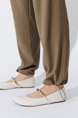 Khaki Toggle Pant