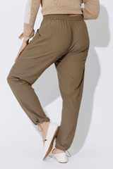 Khaki Toggle Pant