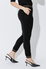 Black Tencel Weekend Pant