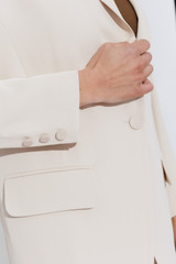 Vanilla Euro Boyfriend Blazer
