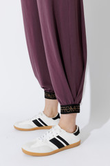 Plum Crop Jogger Pant
