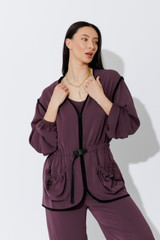 Plum Track Jacket