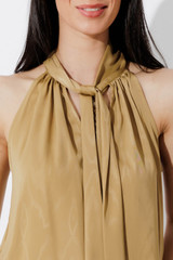 Gold Tie Neck Cami