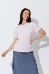 Pink Bustier T-Shirt