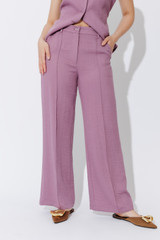 Berry Lyocell Pintuck Pants