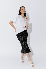 White Pearl Oversized T-Shirt