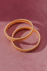 Gold Metal Sleeve Armbands