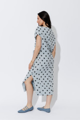 Blue Spot Harlow Dress Blue Spot Harlow Dress