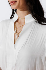 White Milan Blogger Shirt