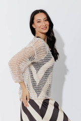 Oatmeal Slouch Knit Jumper