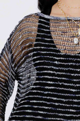Midnight Slouch Knit Jumper