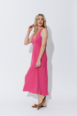 Pink Luxury Bias Dress