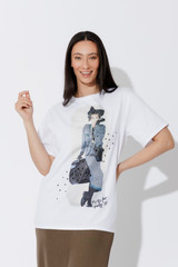 White Dolly Bag Magazine 1987 Oversized T-Shirts