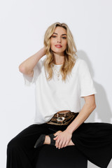 White Glow Bias T-Shirt