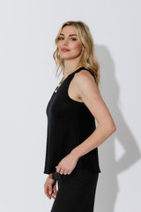 Black Tencel Flippy Cami Black Tencel Flippy Cami