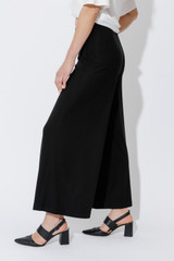 Black Tencel Wide Leg Pant Black Tencel Wide Leg Pant