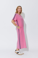 Pink Washed Cotton Sports Dress Pink Washed Cotton Sports Dress