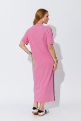 Pink Washed Cotton Sports Dress Pink Washed Cotton Sports Dress