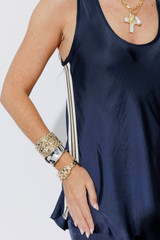 Navy Glow Sports Cami