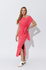 Vintage Red Cotton Harlow Dress