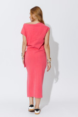 Vintage Red Cotton Harlow Dress