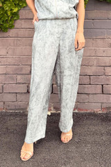 Marble Carrot Leg Pant