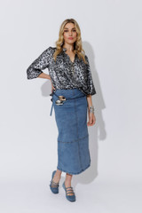 Silver Athena Blouse