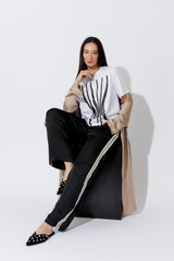 White Hourglass T-Shirt