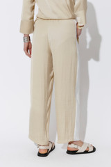 Sand Contrast Panel Pant