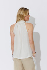 Ivory Tie Neck Cami