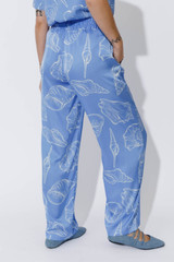 Blue Shells Drawstring Pant