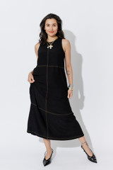 Black A-Line Dress