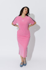 Pink Washed Cotton Sport Dress