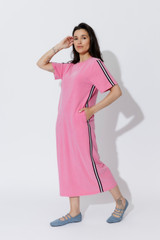 Pink Washed Cotton Sport Dress