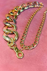 Gold Resin Chain Belt