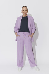 Lilac Euro Pintuck Sport Pant