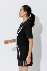 Black Hourglass Lines T-Shirt