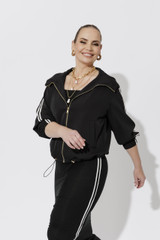 Black Euro Sport Jacket