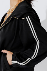 Black Euro Sport Jacket