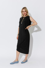 Black Tencel Lola Dress