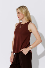 Brick Tencel Flippy Cami