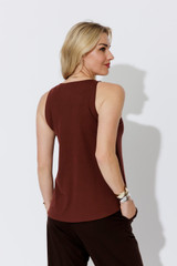 Brick Tencel Flippy Cami