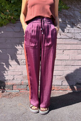 Cherry Glow Panel Pant