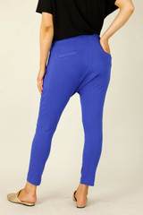 Cobalt Bamboo Drop Crotch Pant