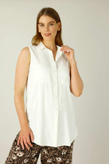 White Soft Touch Patch Cami